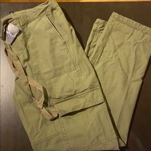 Green Forever 21 Cargo Pants